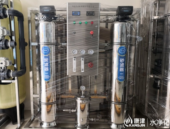0.5噸反滲透純凈水設(shè)備 KJ-RO500 全自動控制系統(tǒng)，全管路不銹鋼